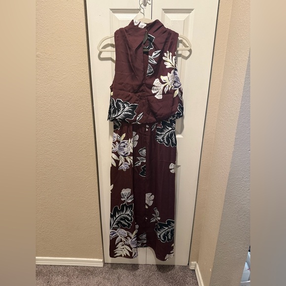 NWT Mellodqy Nordstrom Placed Floral Print Sleeveless Dress , size M - Picture 3 of 10